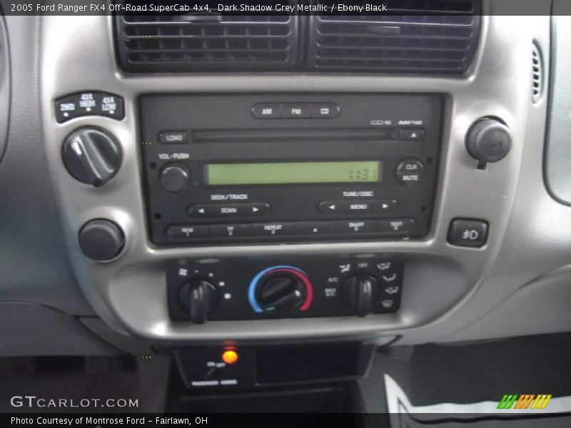Dark Shadow Grey Metallic / Ebony Black 2005 Ford Ranger FX4 Off-Road SuperCab 4x4
