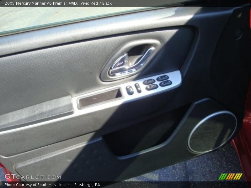 Vivid Red / Black 2005 Mercury Mariner V6 Premier 4WD