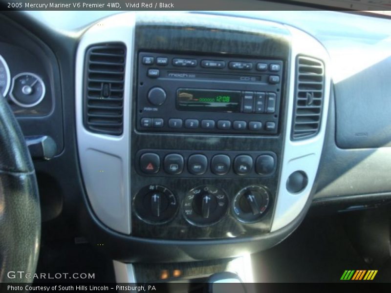 Vivid Red / Black 2005 Mercury Mariner V6 Premier 4WD