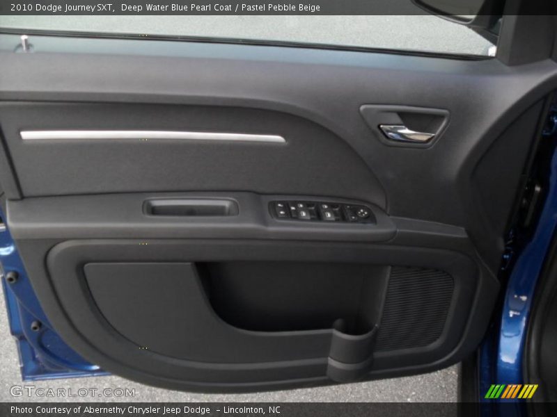 Deep Water Blue Pearl Coat / Pastel Pebble Beige 2010 Dodge Journey SXT