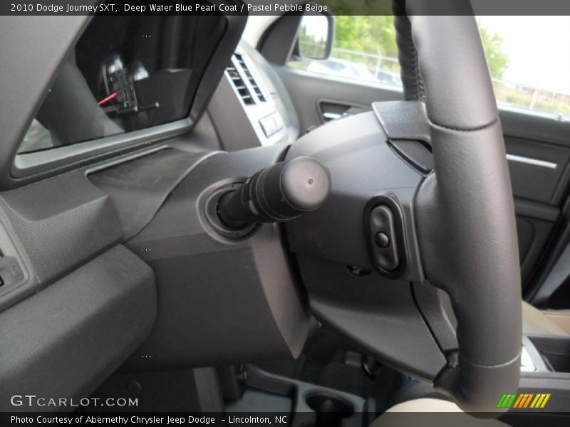 Deep Water Blue Pearl Coat / Pastel Pebble Beige 2010 Dodge Journey SXT