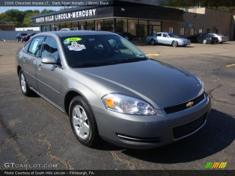 Dark Silver Metallic / Ebony Black 2006 Chevrolet Impala LT