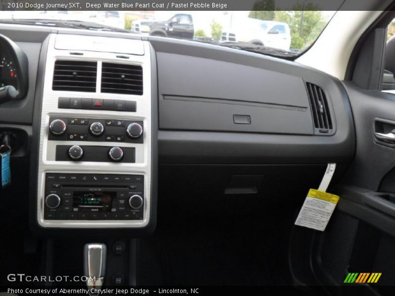 Deep Water Blue Pearl Coat / Pastel Pebble Beige 2010 Dodge Journey SXT