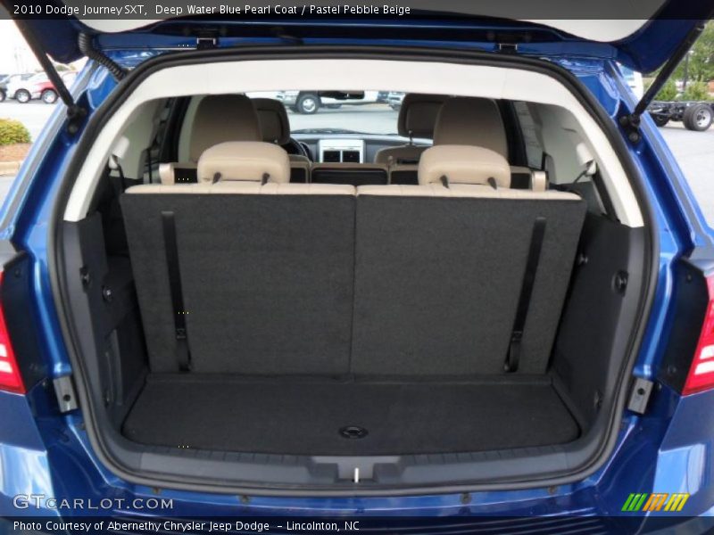 Deep Water Blue Pearl Coat / Pastel Pebble Beige 2010 Dodge Journey SXT