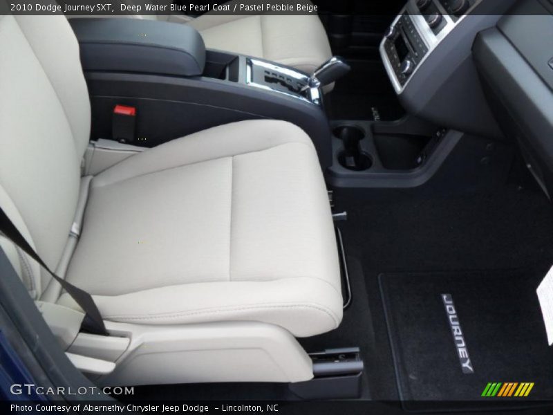 Deep Water Blue Pearl Coat / Pastel Pebble Beige 2010 Dodge Journey SXT