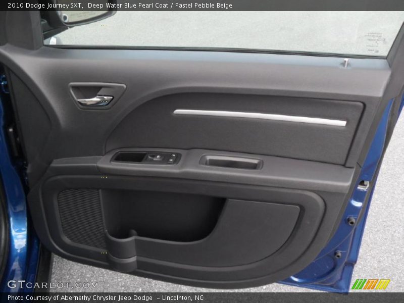 Deep Water Blue Pearl Coat / Pastel Pebble Beige 2010 Dodge Journey SXT