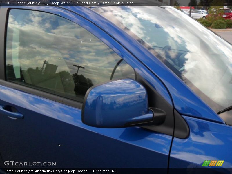 Deep Water Blue Pearl Coat / Pastel Pebble Beige 2010 Dodge Journey SXT
