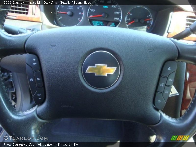 Dark Silver Metallic / Ebony Black 2006 Chevrolet Impala LT