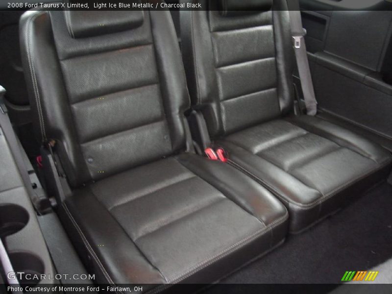 Light Ice Blue Metallic / Charcoal Black 2008 Ford Taurus X Limited