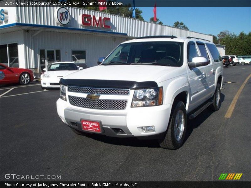 Summit White / Ebony 2007 Chevrolet Suburban 1500 Z71 4x4