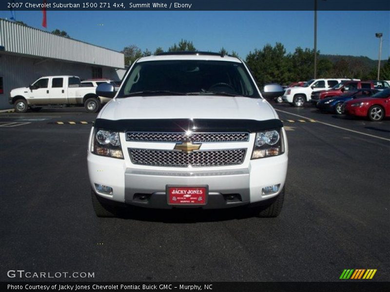 Summit White / Ebony 2007 Chevrolet Suburban 1500 Z71 4x4