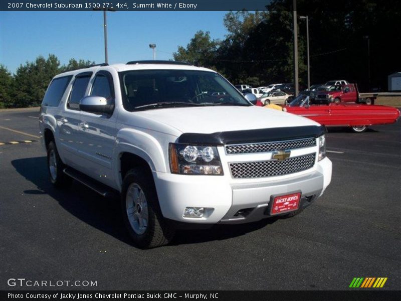 Summit White / Ebony 2007 Chevrolet Suburban 1500 Z71 4x4