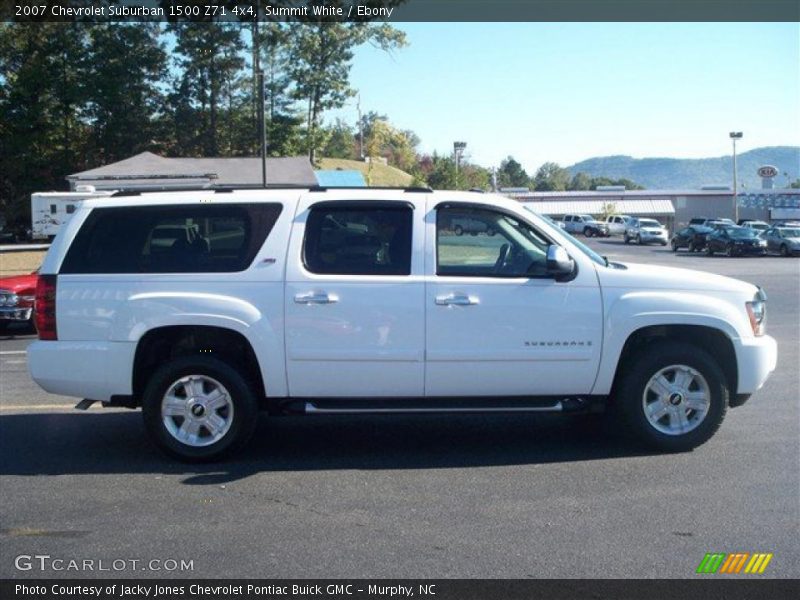 Summit White / Ebony 2007 Chevrolet Suburban 1500 Z71 4x4
