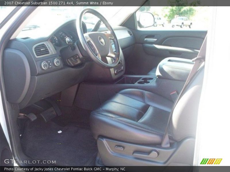 Summit White / Ebony 2007 Chevrolet Suburban 1500 Z71 4x4