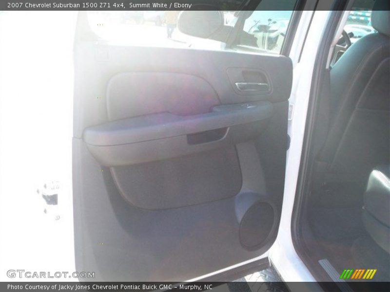 Summit White / Ebony 2007 Chevrolet Suburban 1500 Z71 4x4