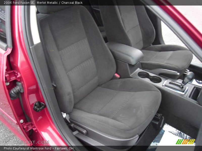 Merlot Metallic / Charcoal Black 2006 Ford Fusion SE