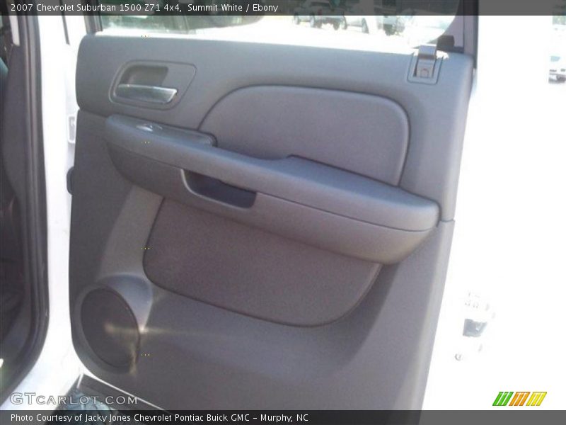 Summit White / Ebony 2007 Chevrolet Suburban 1500 Z71 4x4