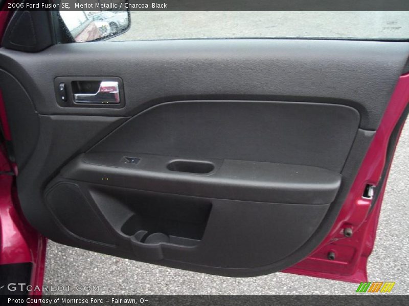 Merlot Metallic / Charcoal Black 2006 Ford Fusion SE