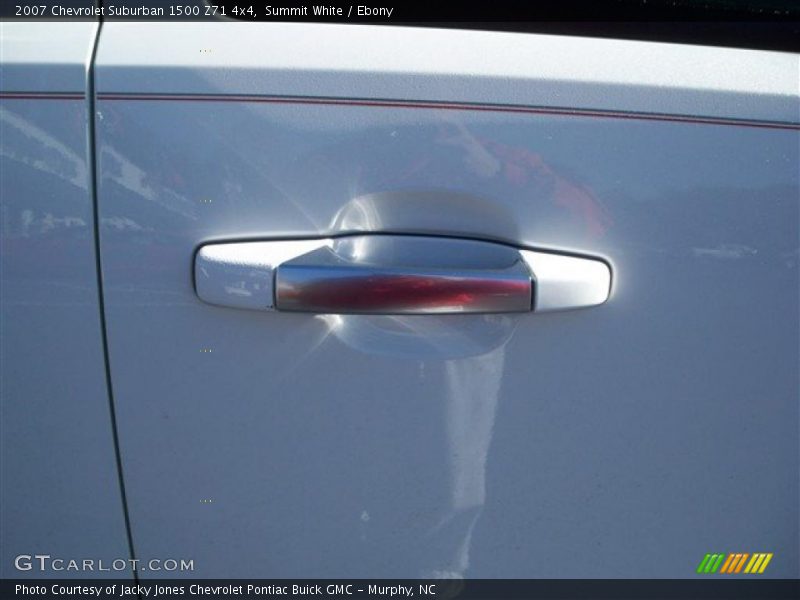 Summit White / Ebony 2007 Chevrolet Suburban 1500 Z71 4x4