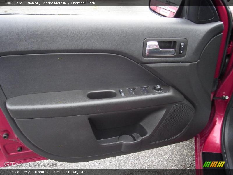 Merlot Metallic / Charcoal Black 2006 Ford Fusion SE