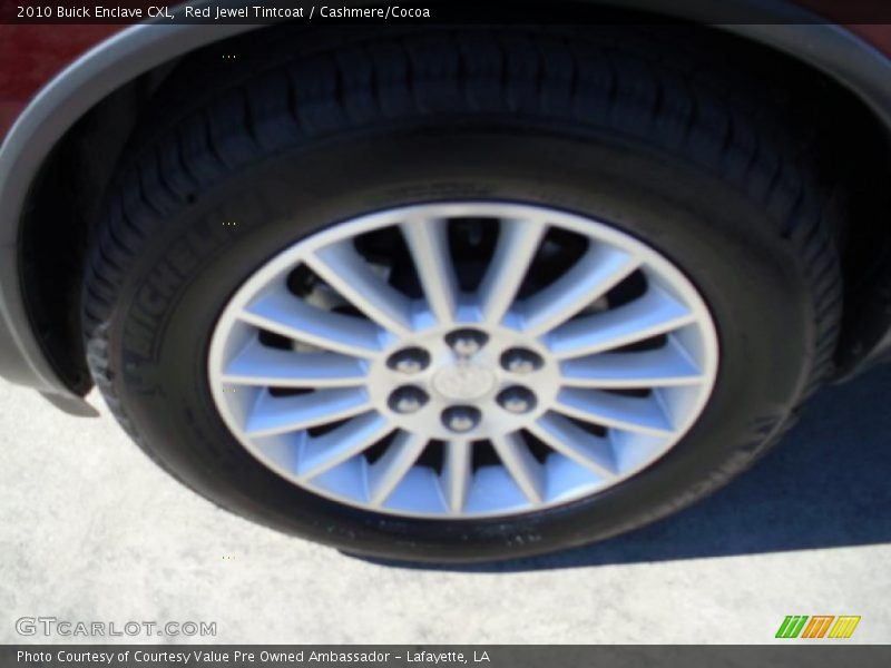 Red Jewel Tintcoat / Cashmere/Cocoa 2010 Buick Enclave CXL