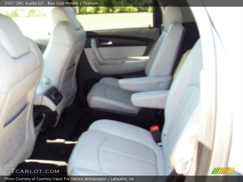 Blue Gold Metallic / Titanium 2007 GMC Acadia SLT