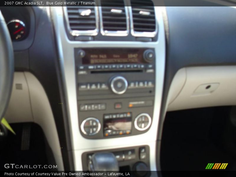 Blue Gold Metallic / Titanium 2007 GMC Acadia SLT
