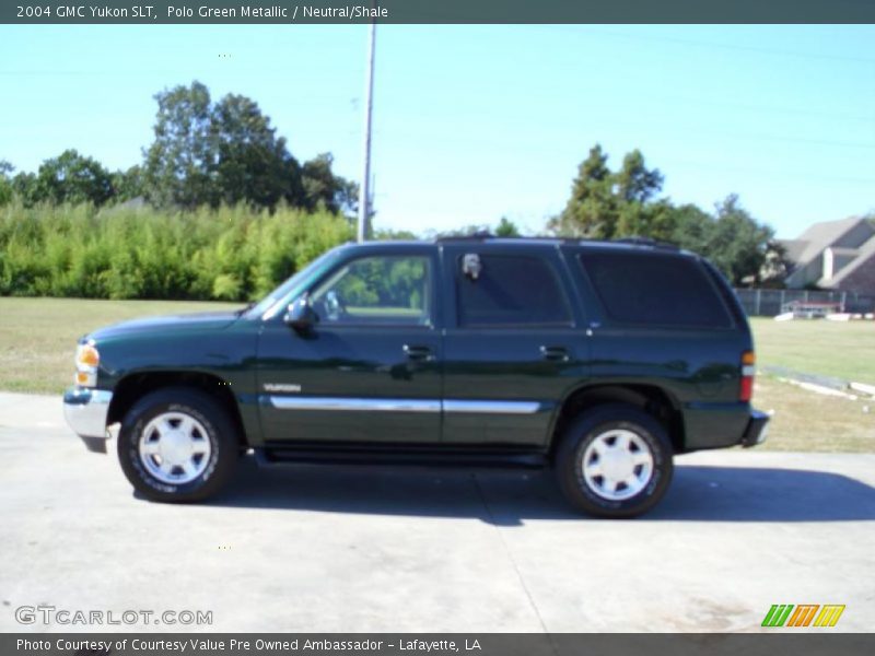 Polo Green Metallic / Neutral/Shale 2004 GMC Yukon SLT