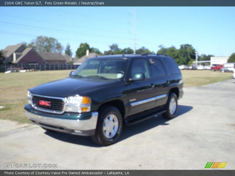 Polo Green Metallic / Neutral/Shale 2004 GMC Yukon SLT