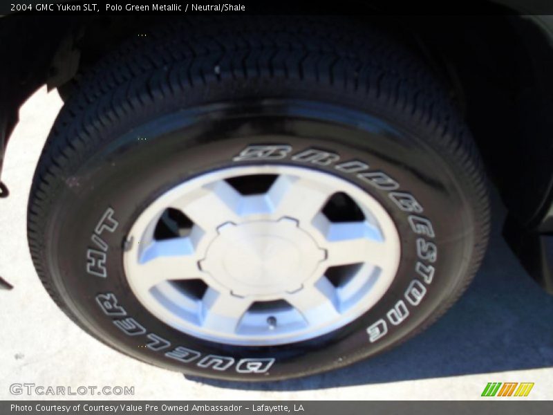 Polo Green Metallic / Neutral/Shale 2004 GMC Yukon SLT