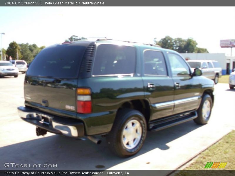 Polo Green Metallic / Neutral/Shale 2004 GMC Yukon SLT