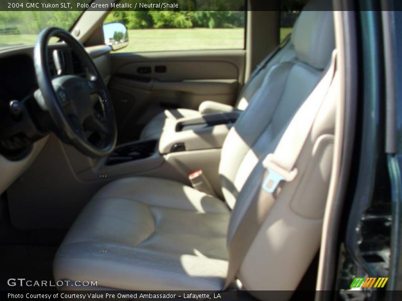 Polo Green Metallic / Neutral/Shale 2004 GMC Yukon SLT