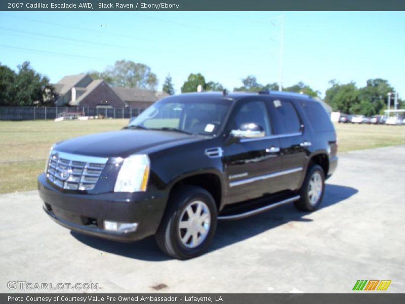 Black Raven / Ebony/Ebony 2007 Cadillac Escalade AWD