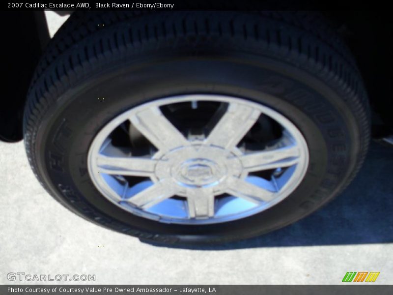 Black Raven / Ebony/Ebony 2007 Cadillac Escalade AWD