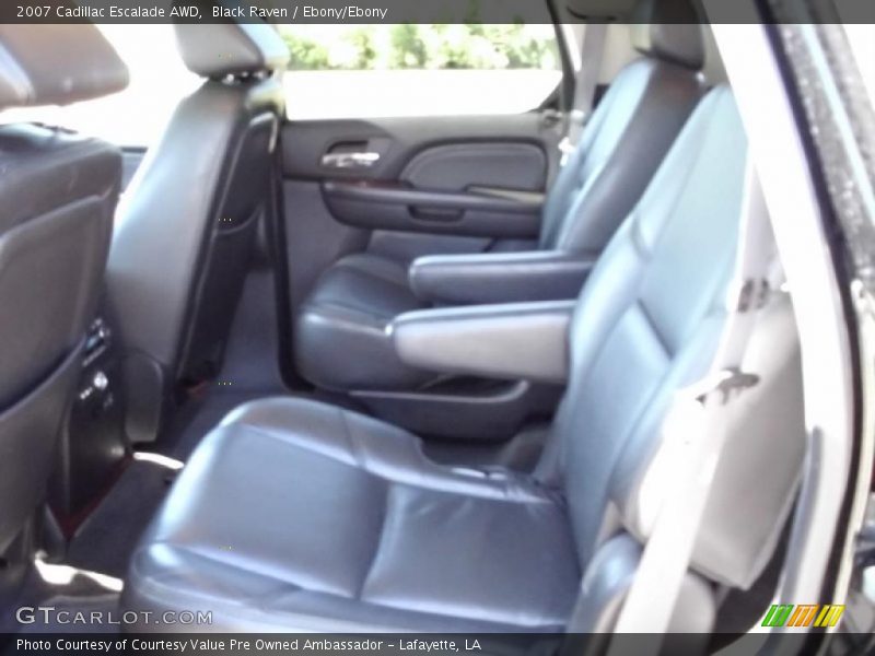 Black Raven / Ebony/Ebony 2007 Cadillac Escalade AWD