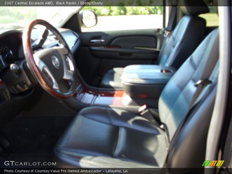 Black Raven / Ebony/Ebony 2007 Cadillac Escalade AWD