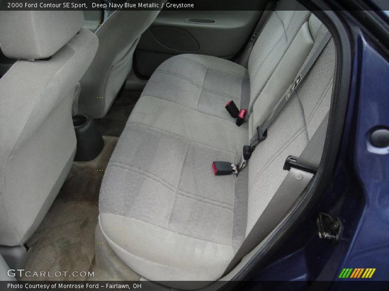 Deep Navy Blue Metallic / Greystone 2000 Ford Contour SE Sport