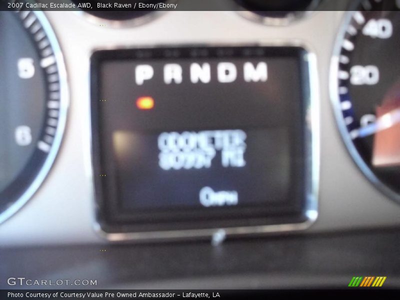 Black Raven / Ebony/Ebony 2007 Cadillac Escalade AWD