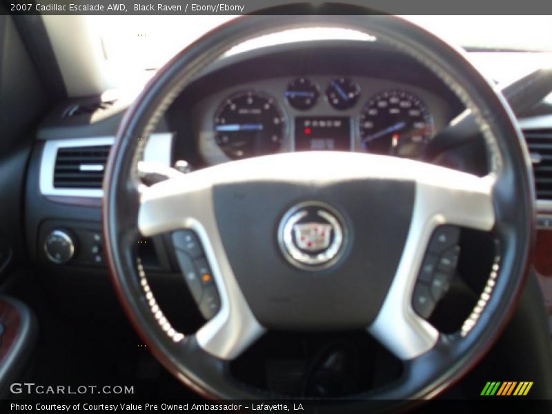Black Raven / Ebony/Ebony 2007 Cadillac Escalade AWD