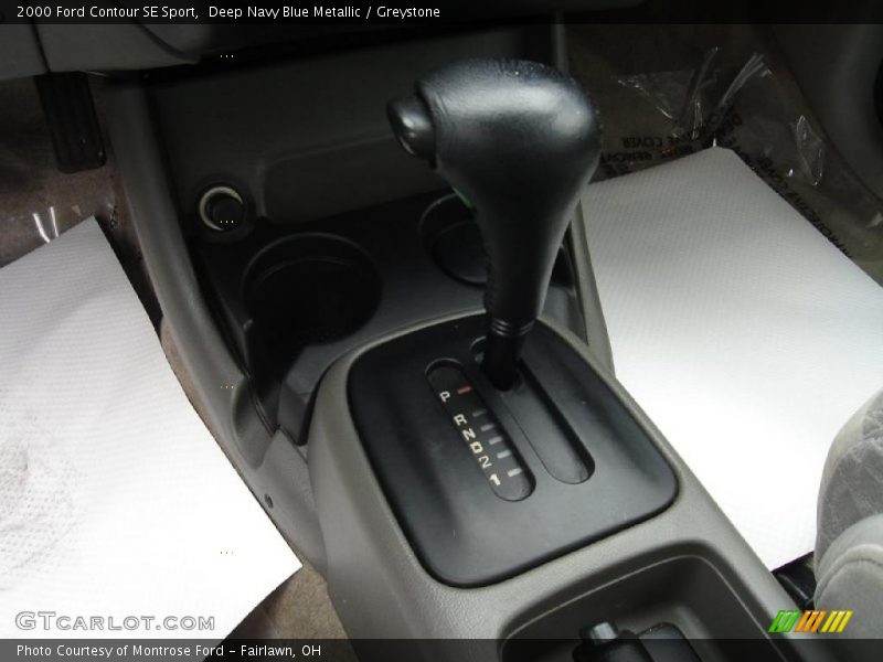 Deep Navy Blue Metallic / Greystone 2000 Ford Contour SE Sport