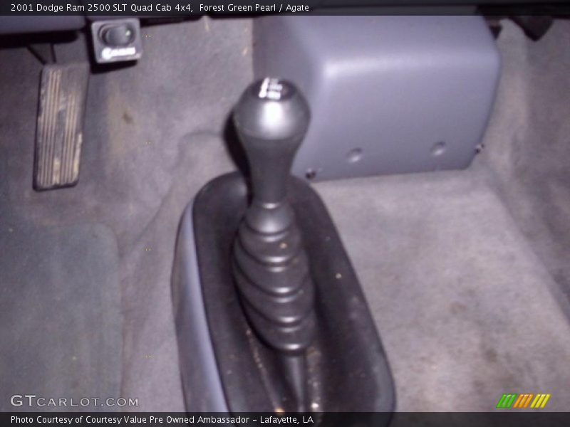 Forest Green Pearl / Agate 2001 Dodge Ram 2500 SLT Quad Cab 4x4