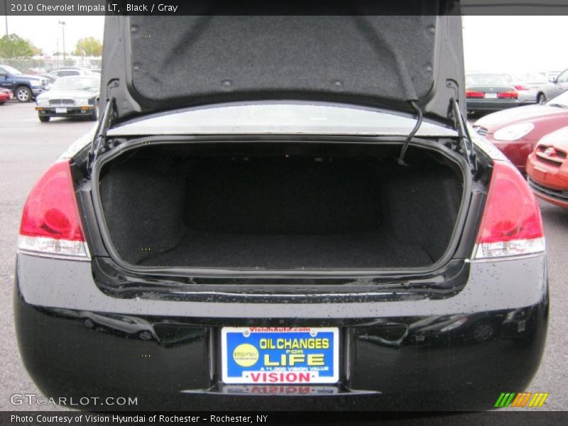 Black / Gray 2010 Chevrolet Impala LT