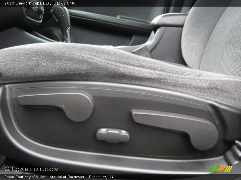 Black / Gray 2010 Chevrolet Impala LT