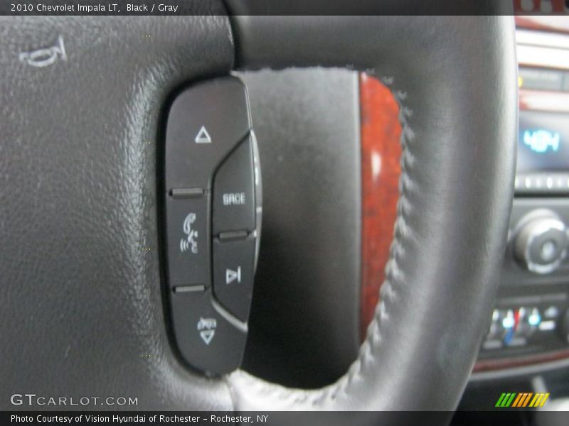 Black / Gray 2010 Chevrolet Impala LT