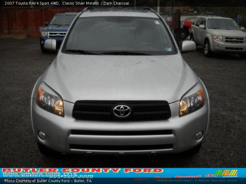 Classic Silver Metallic / Dark Charcoal 2007 Toyota RAV4 Sport 4WD