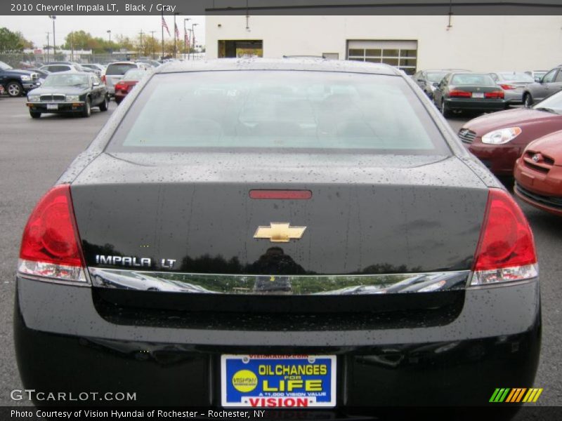 Black / Gray 2010 Chevrolet Impala LT