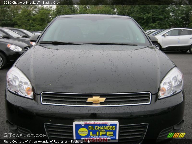 Black / Gray 2010 Chevrolet Impala LT