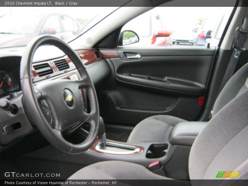 Black / Gray 2010 Chevrolet Impala LT