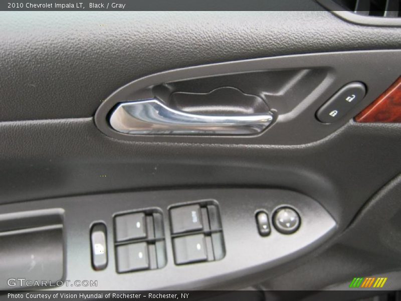 Black / Gray 2010 Chevrolet Impala LT