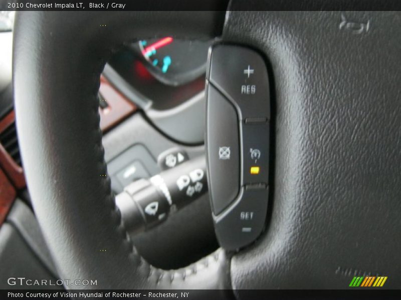 Black / Gray 2010 Chevrolet Impala LT